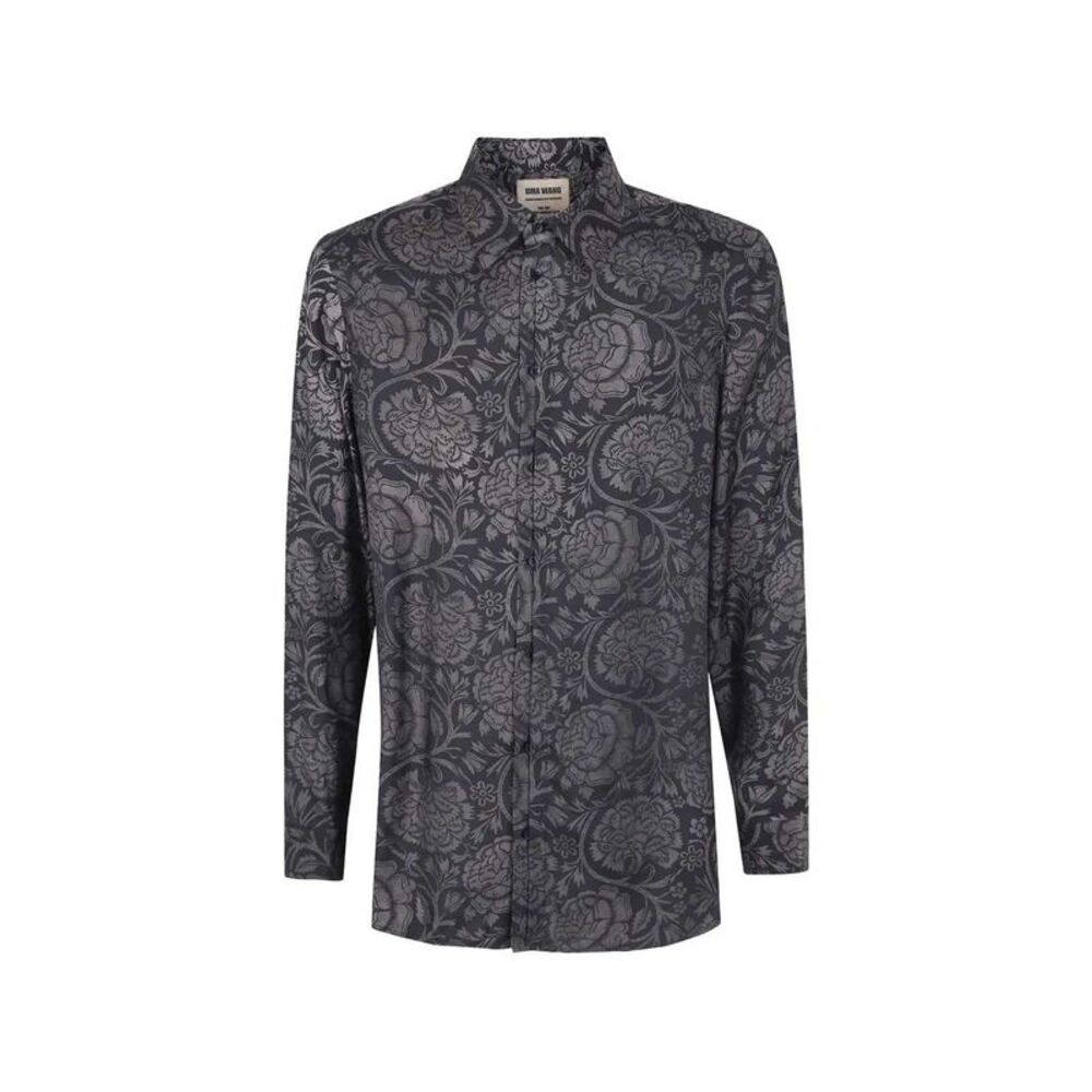 Uma Wang Men Floral Print Shirt